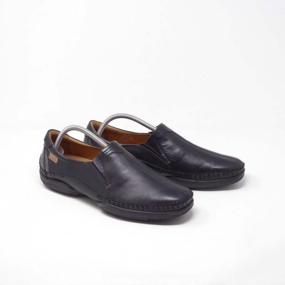 Pikolinos Mens San Telmo M1d-6032 Slip On Shoes Black Leather Loafers 41 / 7.5-8 View 2